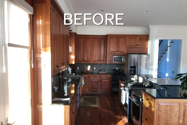 Fisher Kitchen before